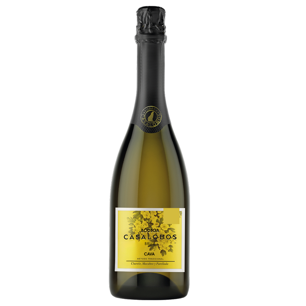 Espumante Cava Casalobos Método Tradicional – Macabeo, Xarel·lo & Pare