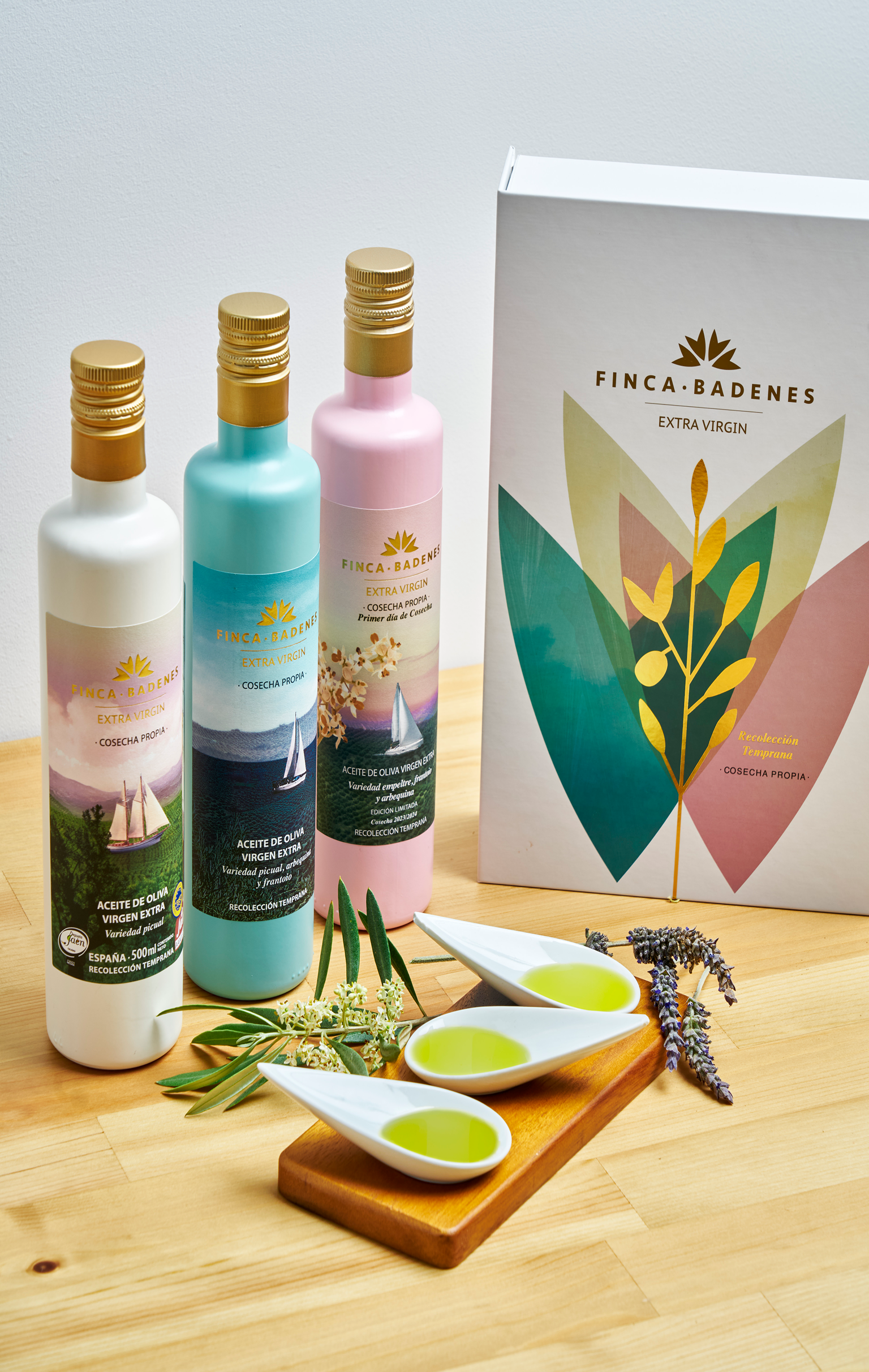 Kit Azeites Gourmet Finca Badenes – Degustação Premium 3 AOVEs