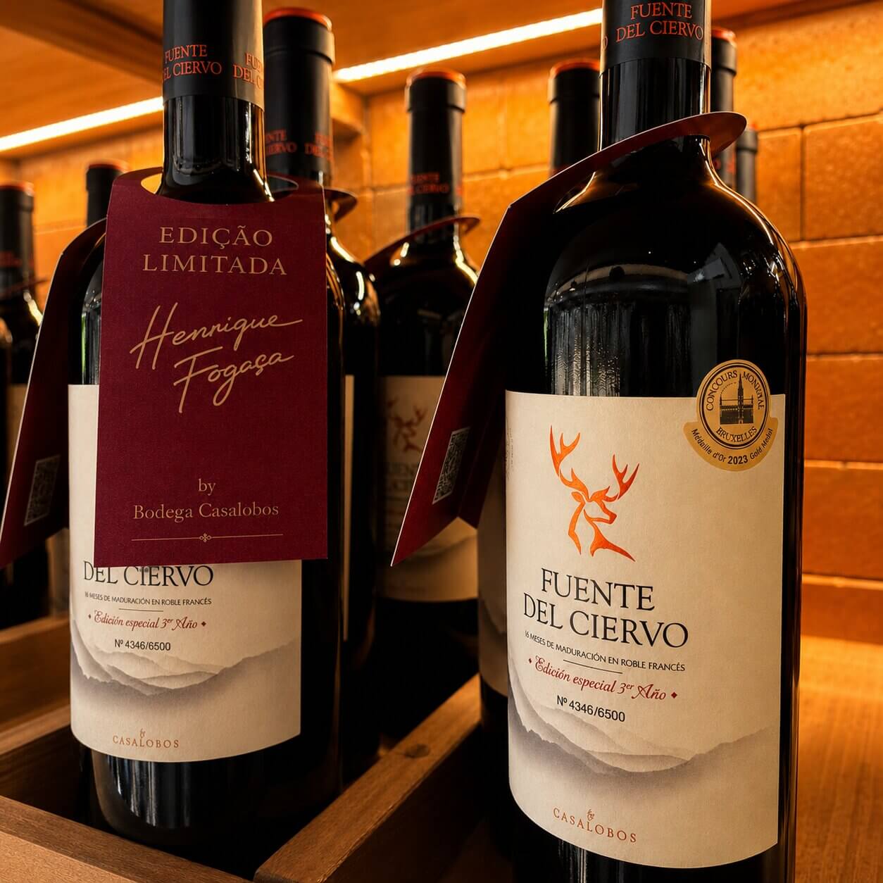 Vinho Tinto Fuente del Ciervo Edição Especial 3º Ano serie limitada – Cencibel & Syrah – Castilla-La Mancha By Fogaça