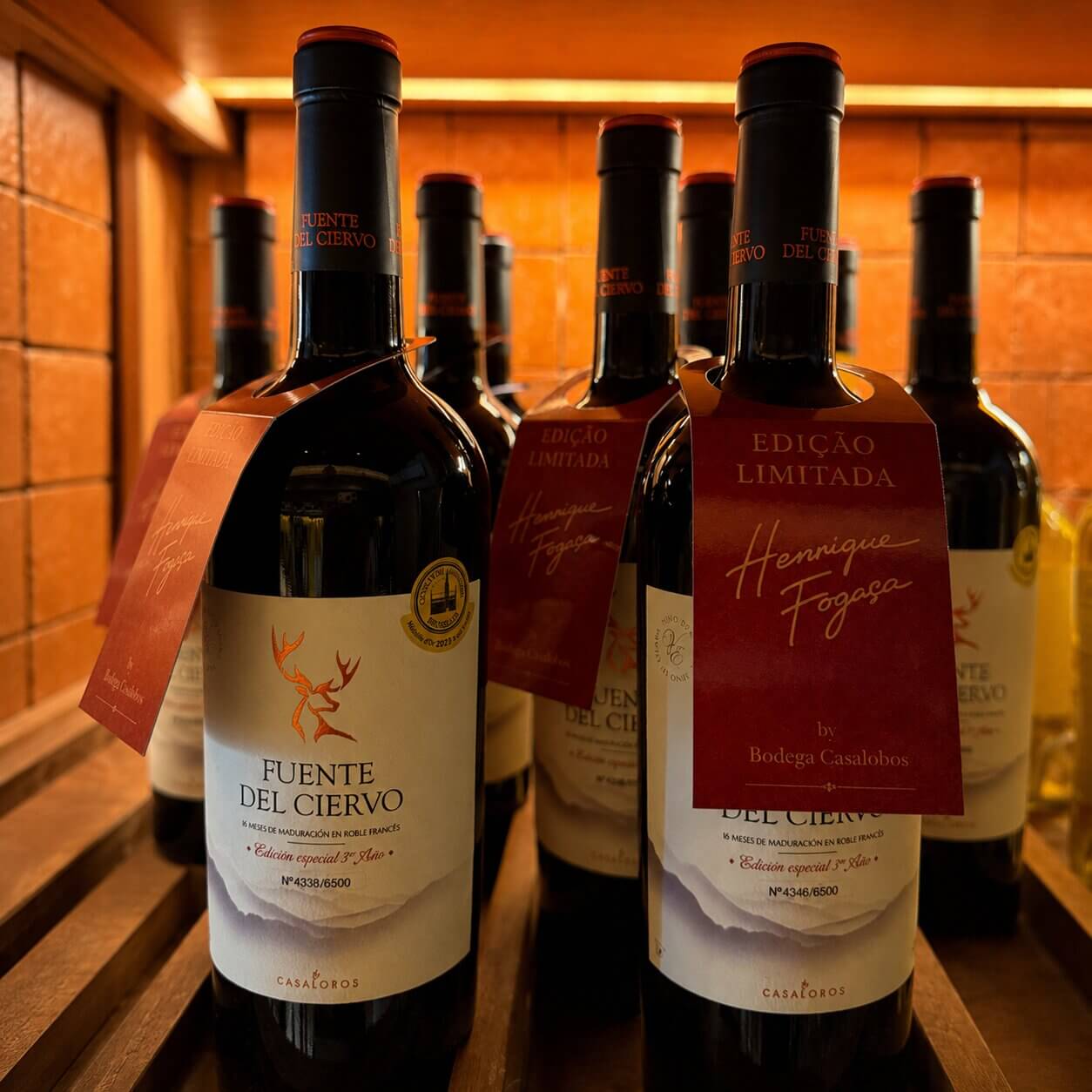 Vinho Tinto Fuente del Ciervo Edição Especial 3º Ano serie limitada – Cencibel & Syrah – Castilla-La Mancha By Fogaça