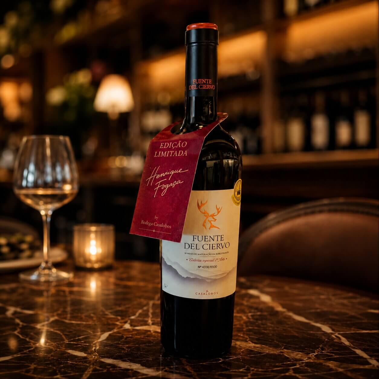 Vinho Tinto Fuente del Ciervo Edição Especial 3º Ano serie limitada – Cencibel & Syrah – Castilla-La Mancha By Fogaça